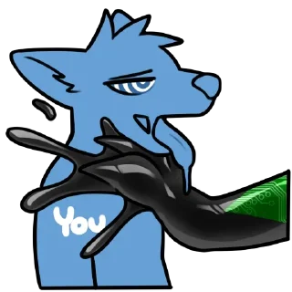Sticker from UN