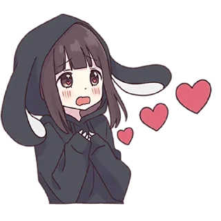 ❤️ emoji Menhera-chan @english_world_chatting Telegram sticker 17 of 120
