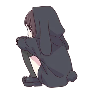 😒 emoji Menhera-chan @english_world_chatting Telegram sticker 11 of 120