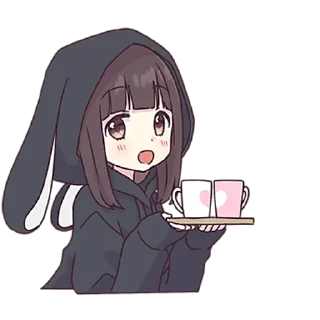 ☕ emoji Menhera-chan @english_world_chatting Telegram sticker 22 of 120