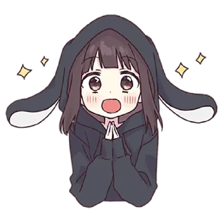 🙏 emoji Menhera-chan @english_world_chatting Telegram sticker 12 of 120