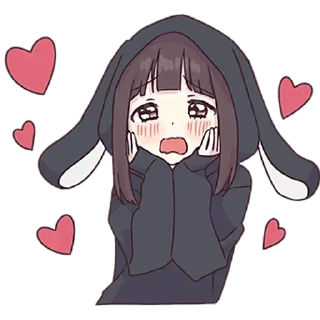 ❤️ emoji Menhera-chan @english_world_chatting Telegram sticker 16 of 120