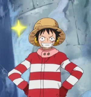 Sticker from One piece