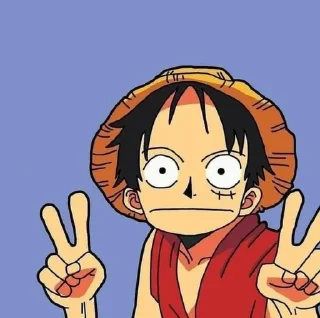 Sticker from One piece
