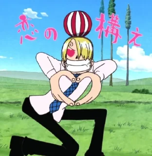 Sticker from One piece
