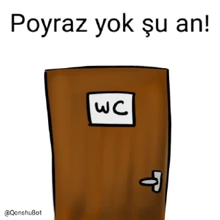 🚽 emoji Poyraz @Qonshubot Telegram sticker 22 of 31