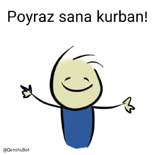 🤗 emoji Poyraz @Qonshubot Telegram sticker 18 of 31