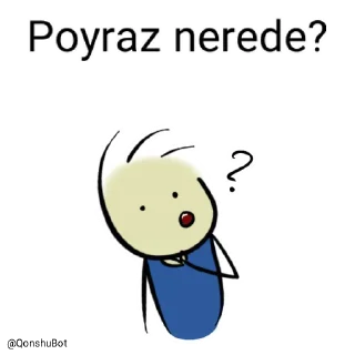 🤔 emoji Poyraz @Qonshubot Telegram sticker 5 of 31