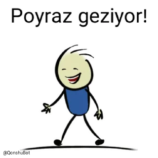 🚶‍♂️ emoji Poyraz @Qonshubot Telegram sticker 10 of 31