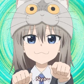Sticker from Uzaki-chan Reactions by @xMikyciao