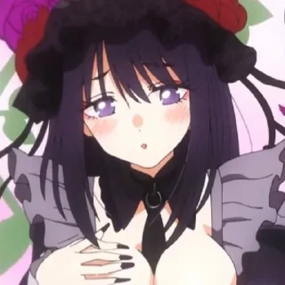 Sticker from shizuku @stickerspackanime