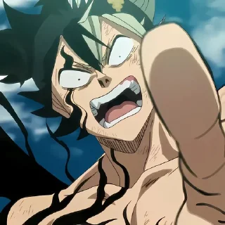 😤 emoji @BlackClover_News Pack N°1 Telegram sticker 23 of 96