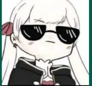 😎 emoji @BlackClover_News Pack N°1 Telegram sticker 19 of 96