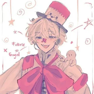 🤍 emoji ⌜ Nikolai 🤍 ⌟  ᨒ @KurumiFan ⛩️ Telegram sticker 20 of 120