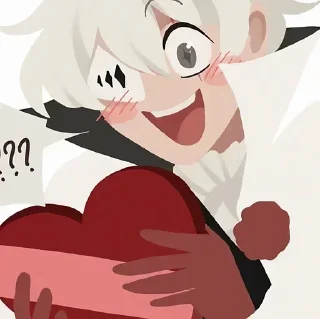 💐 emoji ⌜ Nikolai 🤍 ⌟  ᨒ @KurumiFan ⛩️ Telegram sticker 24 of 120