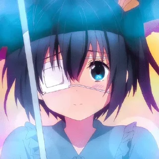 Sticker from Rikka Takanashi by @HiSe999