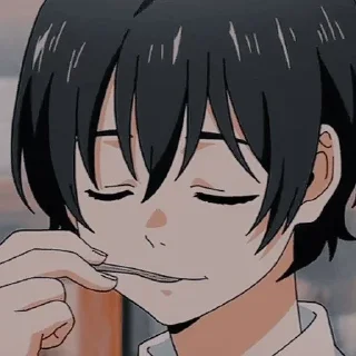 🌑 emoji Sasaki 2 miyano @rull_anime Telegram sticker 7 of 40