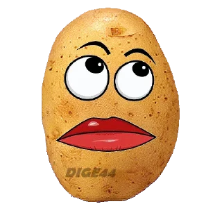 Sticker from @STIKERFORALL 🏴󠁧󠁢󠁥󠁮󠁧󠁿POTATOES
