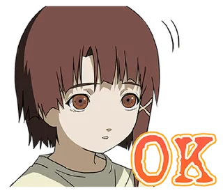 👌 emoji lainTTL Creators Sticker @moe_sticker_bot Telegram sticker 2 of 24