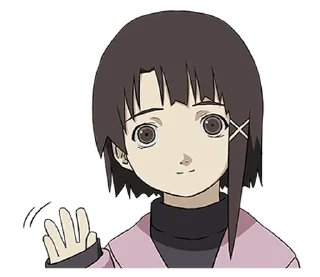 👋 emoji lainTTL Creators Sticker @moe_sticker_bot Telegram sticker 18 of 24