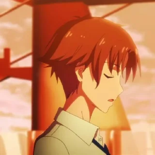 🍁 emoji ayanokouji kiyotaka [ @Otakusticker ] Telegram sticker 11 of 40