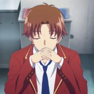 Sticker from ayanokouji kiyotaka [ @Otakusticker ]