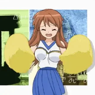 Sticker from Suzumiya Haruhi / 涼宮ハルヒ