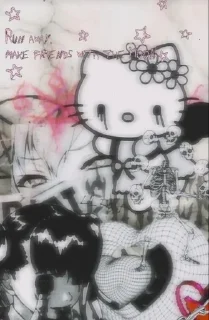 Sticker from ヾ    ᘡ kuromi <3 my melodi∆ he