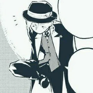 Sticker from Chūya Nakahara | @MrSoukoku