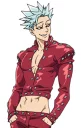 😜 emoji NanatsuNoTaizai Telegram sticker 4 of 10