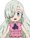 😊 emoji NanatsuNoTaizai Telegram sticker 1 of 10