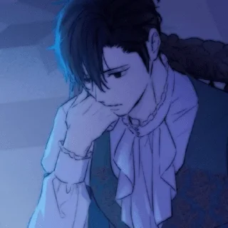 🥀 emoji 🥀Anastacius de Alger Obelia @Miyukotto Telegram sticker 15 of 65