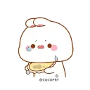 😢 emoji Lovely Tuji 2😍 @MochaStickers Telegram sticker 14 of 18