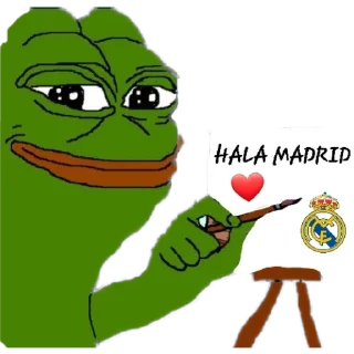 ❤ emoji Real Madrid @PEPE_FootballFan Telegram sticker 7 of 60