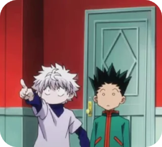 🌟 emoji Killua Gon Telegram sticker 23 of 50