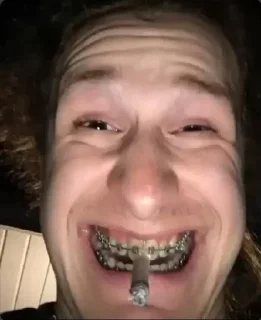 Sticker from Retarded shit