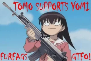 🔫 emoji - ᗷY @ahMshY 𓉮 . Azumanga Daioh Telegram sticker 20 of 108