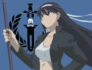 🇺🇦 emoji - ᗷY @ahMshY 𓉮 . Azumanga Daioh Telegram sticker 8 of 108