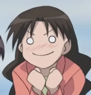 🤩 emoji - ᗷY @ahMshY 𓉮 . Azumanga Daioh Telegram sticker 10 of 108