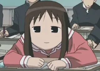 Sticker from - ᗷY @ahMshY 𓉮 . Azumanga Daioh