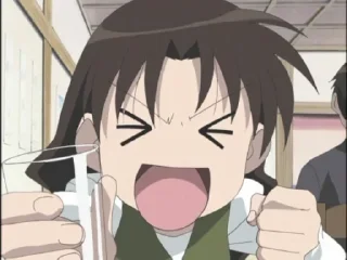 🍺 emoji - ᗷY @ahMshY 𓉮 . Azumanga Daioh Telegram sticker 19 of 108