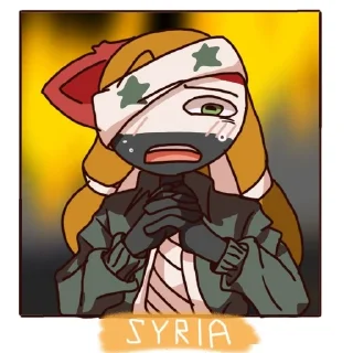 Sticker from Countryhumans
