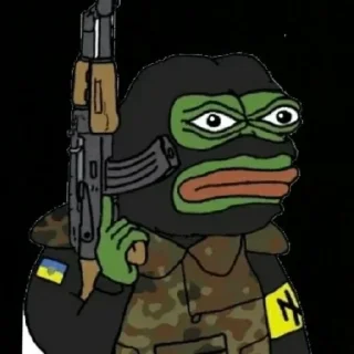 Sticker from White power