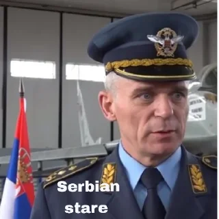 Sticker from Serbian Chads
