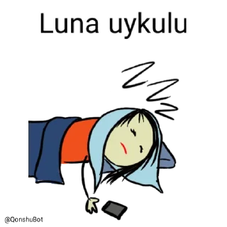 😴 emoji Luna @Qonshubot Telegram sticker 17 of 31
