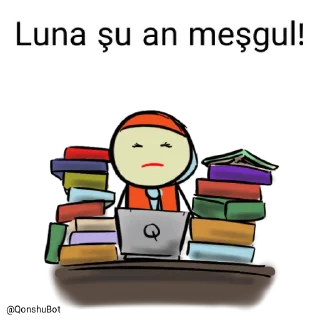 😖 emoji Luna @Qonshubot Telegram sticker 24 of 31