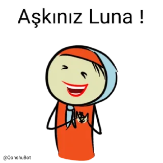 ❤️ emoji Luna @Qonshubot Telegram sticker 7 of 31