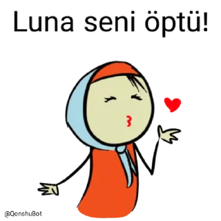 💋 emoji Luna @Qonshubot Telegram sticker 19 of 31