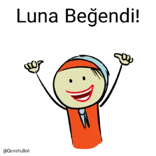 👍 emoji Luna @Qonshubot Telegram sticker 20 of 31