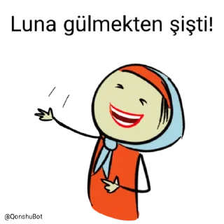 🤣 emoji Luna @Qonshubot Telegram sticker 23 of 31